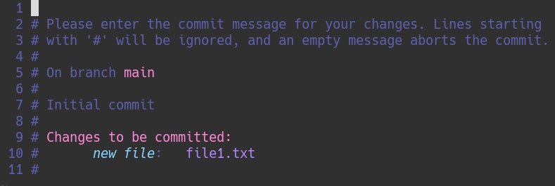 Git Commit