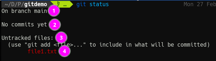 Git status